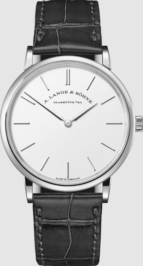 SAXONIA THIN in 750er Weißgold