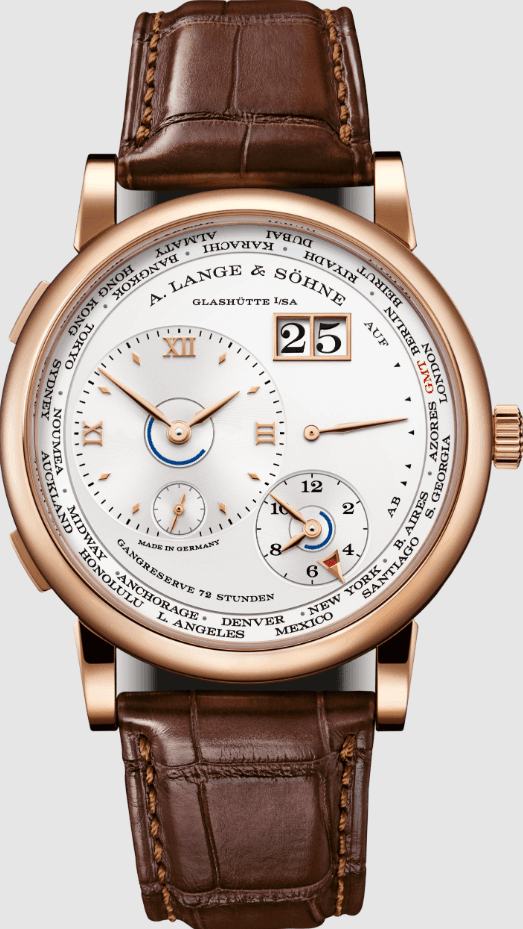 LANGE 1 ZEITZONE in 750er Rotgold